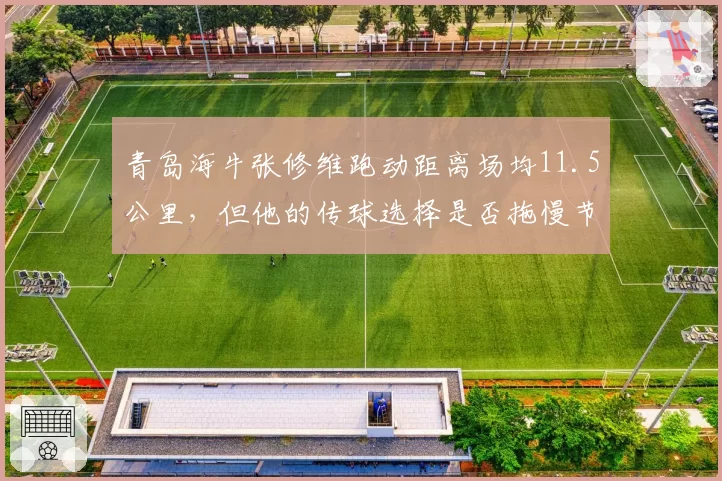 青岛海牛张修维跑动距离场均11.5公里,但他的传球选择是否拖慢节奏?